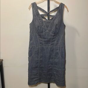 Etcetera Linen Blend Dress